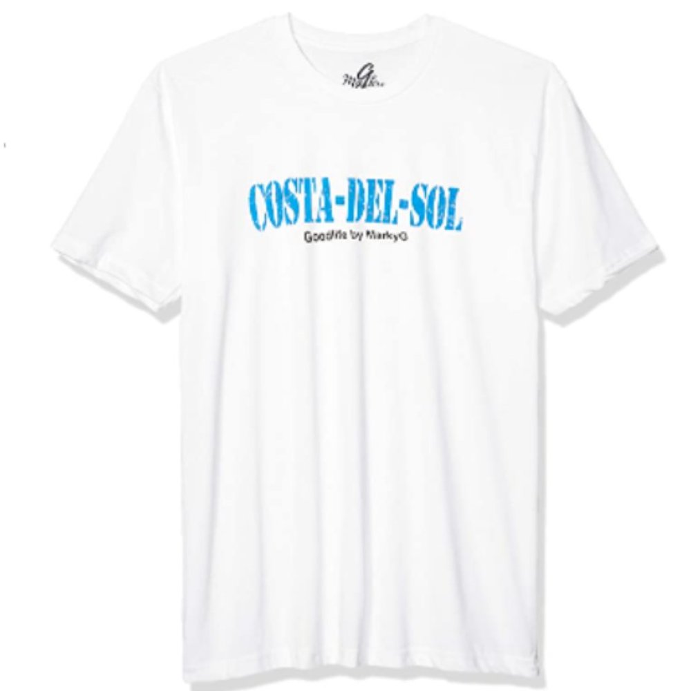 Marky G Apparel Men's 6410 COSTA DEL SOL Short Sleeve Crew Neck T Shirt LARGE